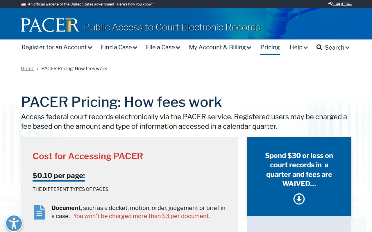 Hale County warrant records federal PACER access information